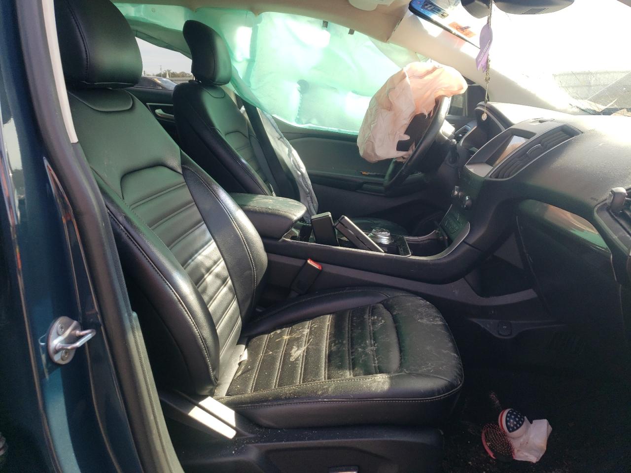 2019 Ford Edge VIN 2FMPK3J92KBC09602 Copart auction photo, front end / side damage thumbnail 7