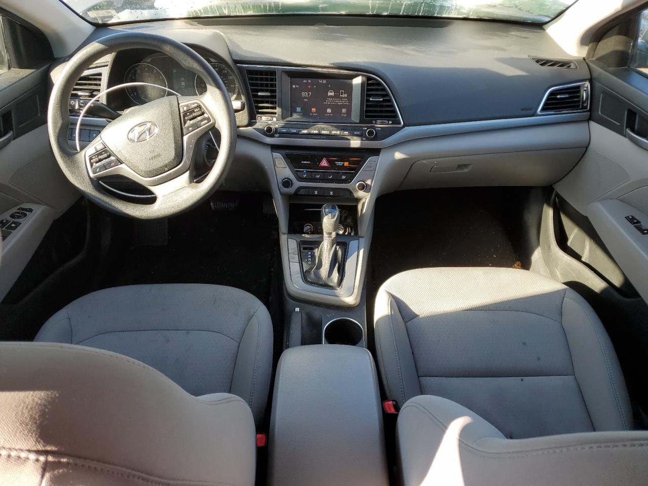 2018 Hyundai Elantra VIN 5NPD84LF8JH368125 Copart auction photo, front end / side damage thumbnail 8