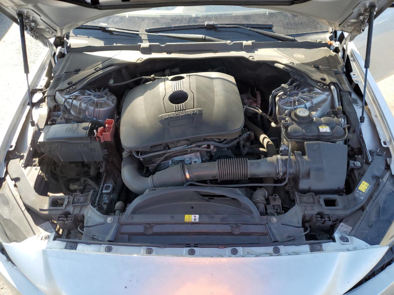 2017 Jaguar XE VIN SAJAR4BG1HA965596 Copart auction photo, front end / rear end damage thumbnail 11