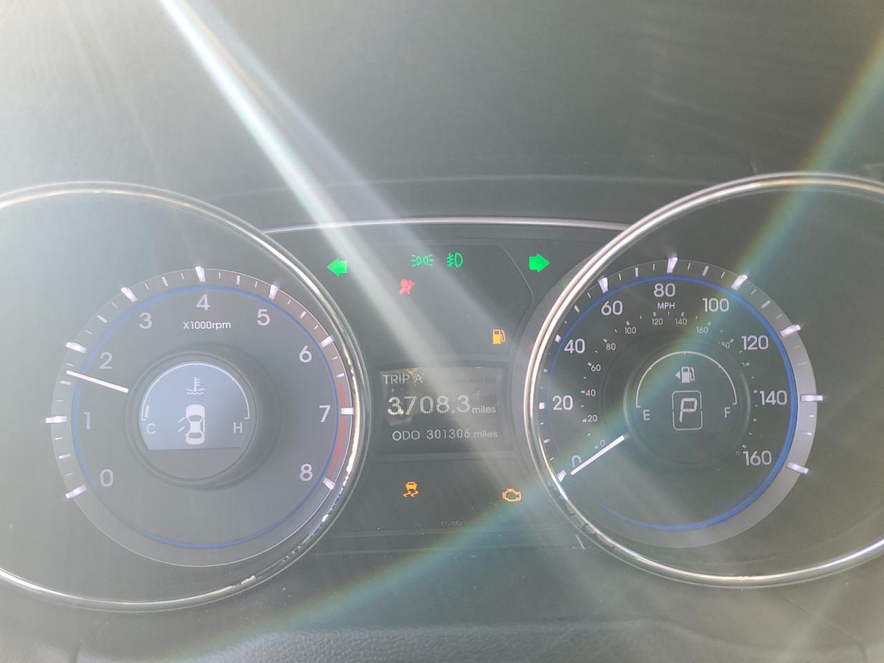 2013 Hyundai Sonata VIN 5NPEC4AC8DH621167 Copart auction photo, front end damage thumbnail 9