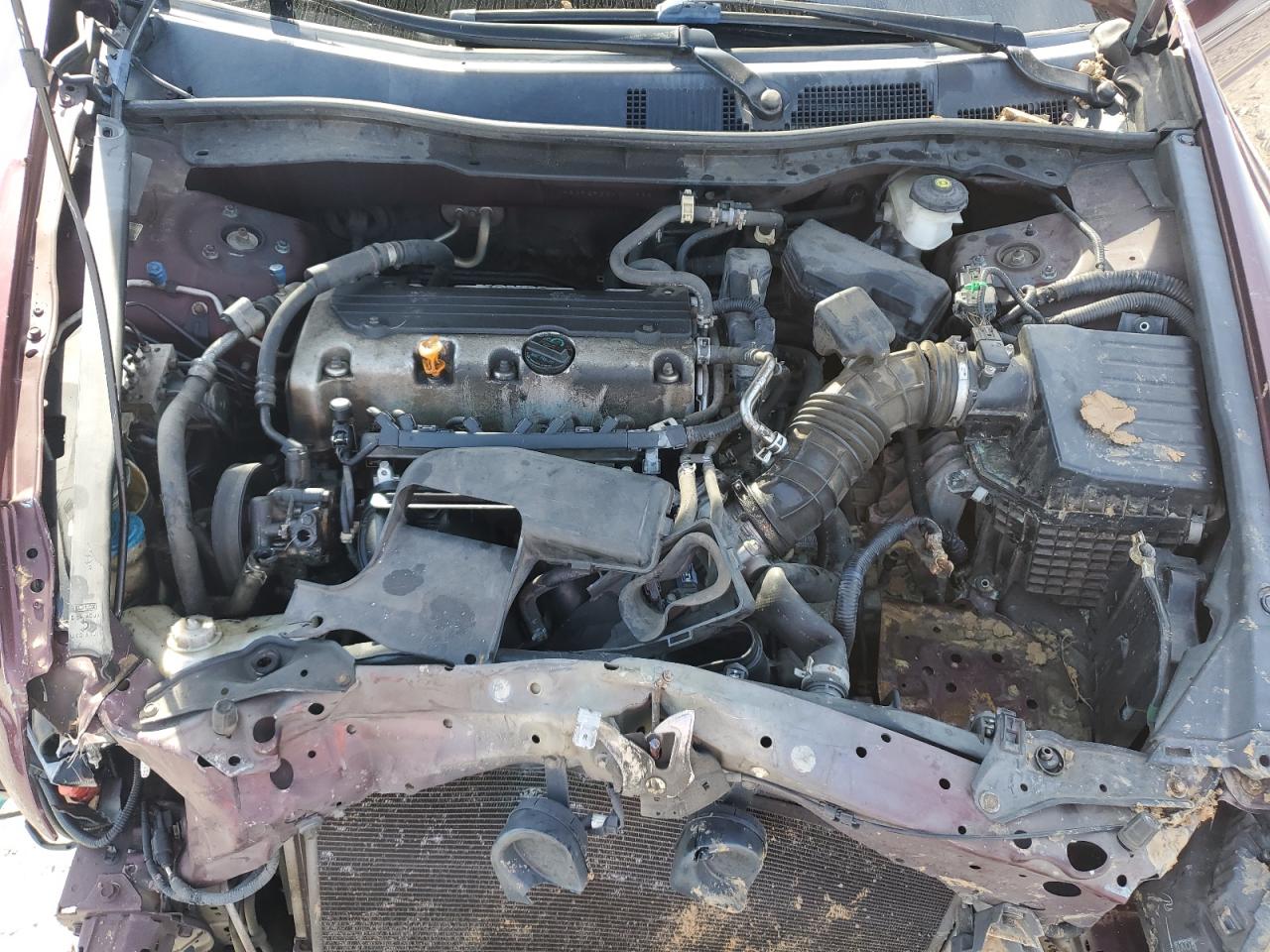 2010 Honda Accord VIN 1HGCP2F33AA119681 Copart auction photo, front end damage thumbnail 13