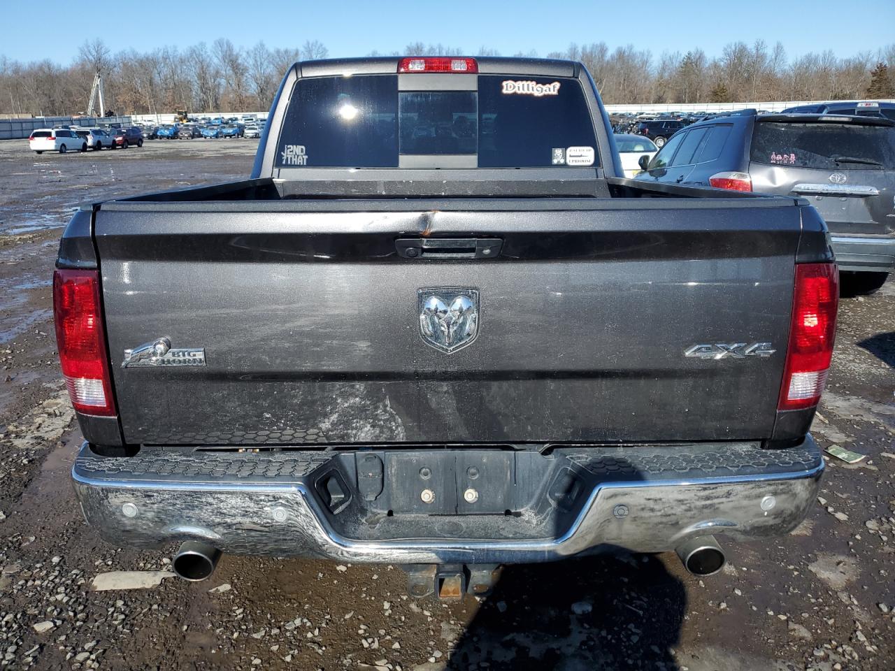 2018 RAM 1500 VIN 3C6RR7LT4JG197139 Copart auction photo, side / undercarriage damage thumbnail 6