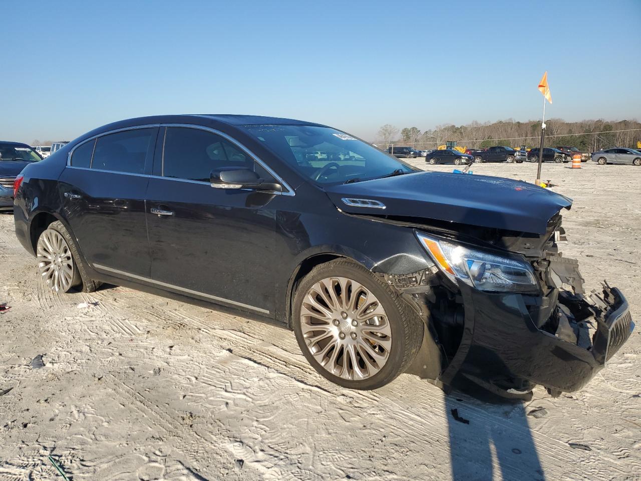 2015 Buick LaCrosse VIN 1G4GF5G39FF144853 Copart auction photo, front end damage thumbnail 4
