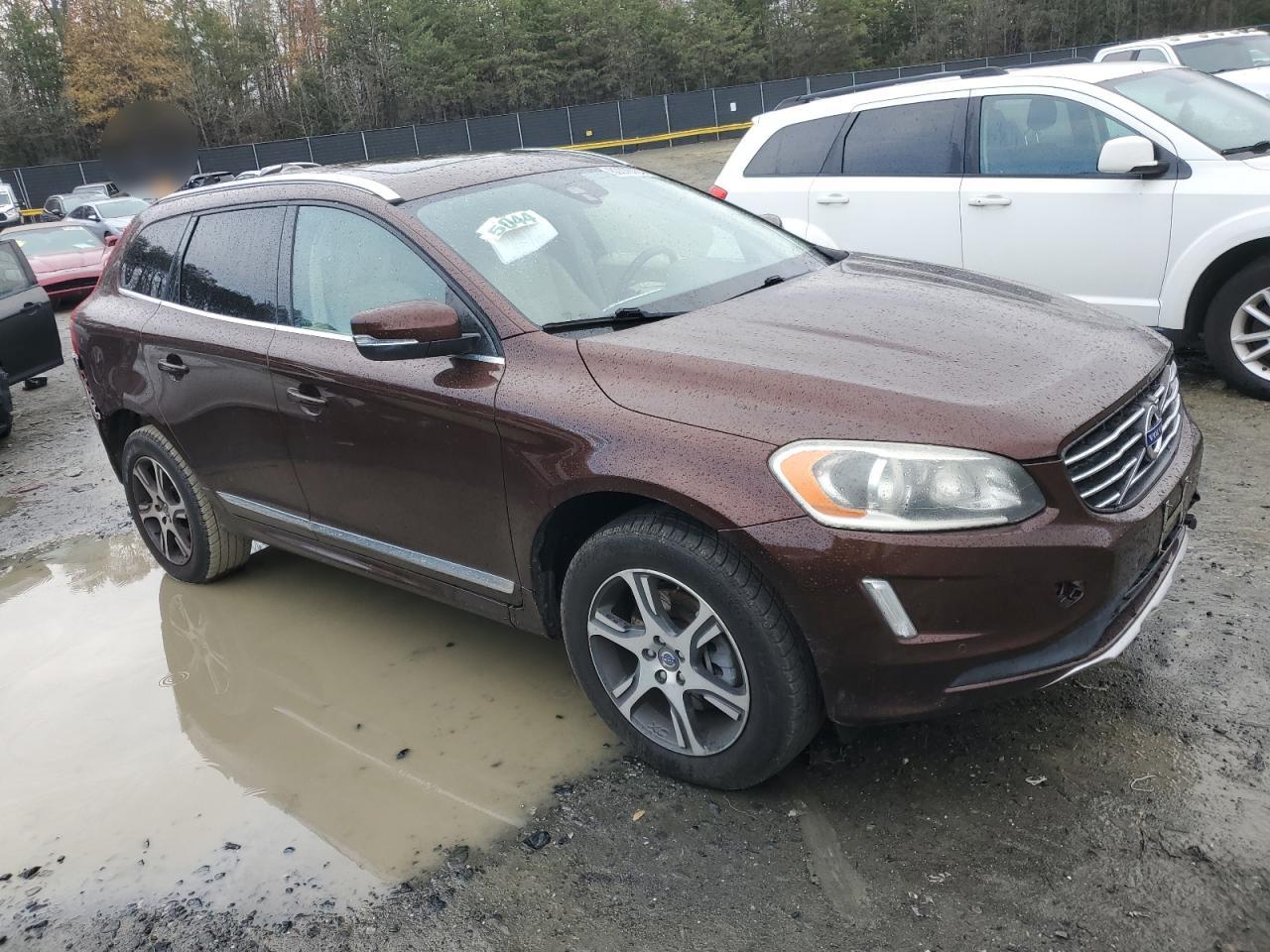 2015 Volvo XC60 VIN YV449MDK4F2664550 Copart auction photo, rear end damage thumbnail 4
