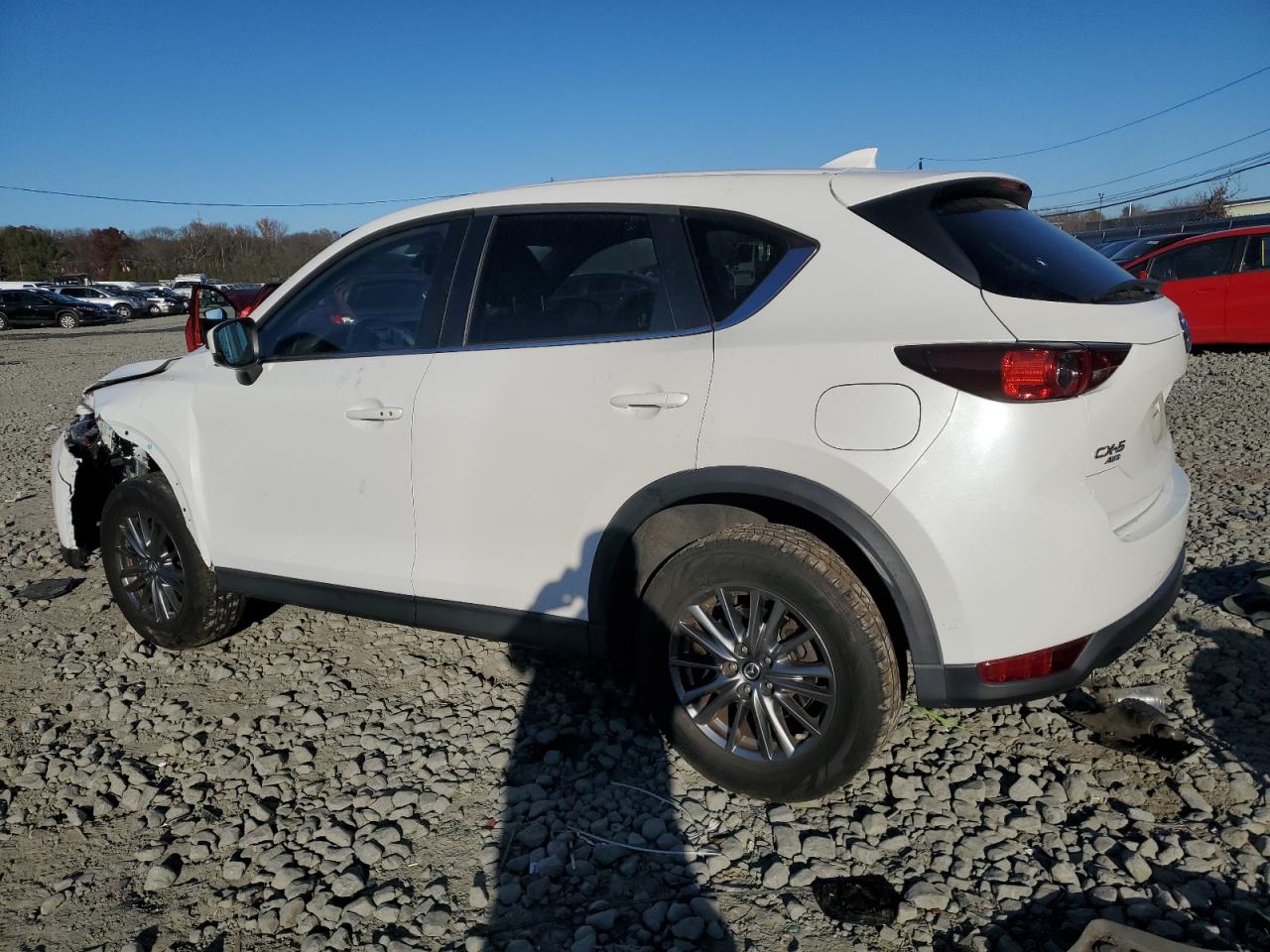 2017 Mazda CX-5 VIN JM3KFBCL6H0201574 Copart auction photo, front end / side damage thumbnail 2