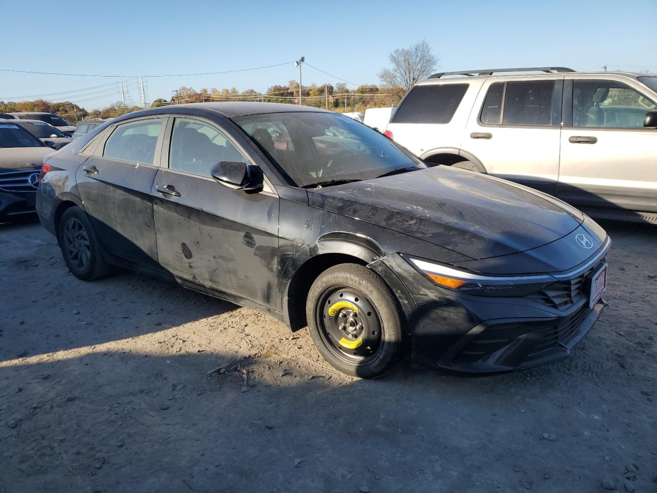 2024 Hyundai Elantra VIN KMHLM4DG0RU733828 Copart auction photo, front end / minor dent/scratches damage thumbnail 4