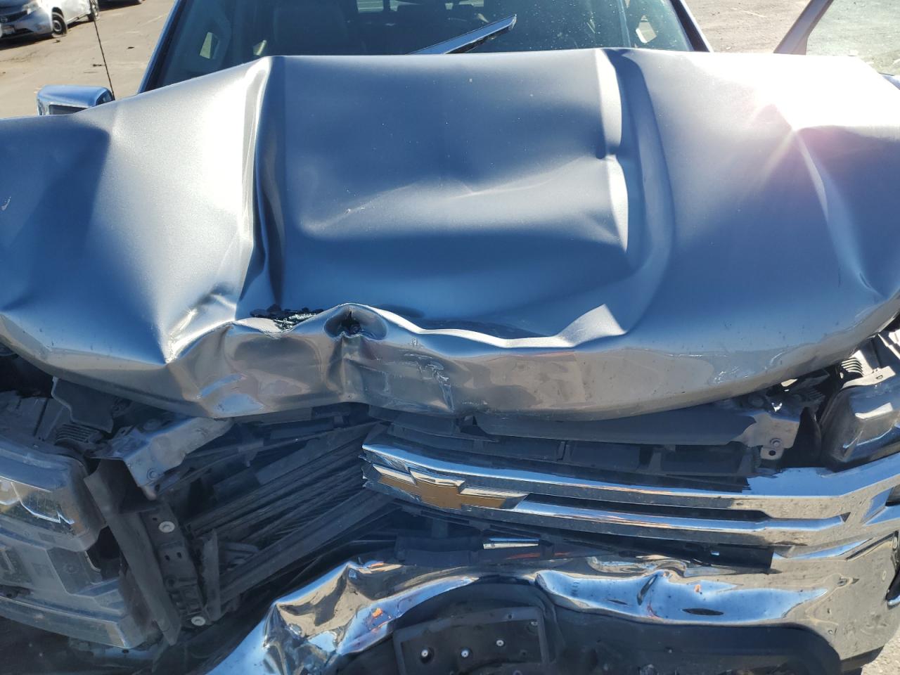 2021 Chevrolet Silverado VIN 1GCUYDEDXMZ430956 Copart auction photo, front end / mechanical damage thumbnail 12