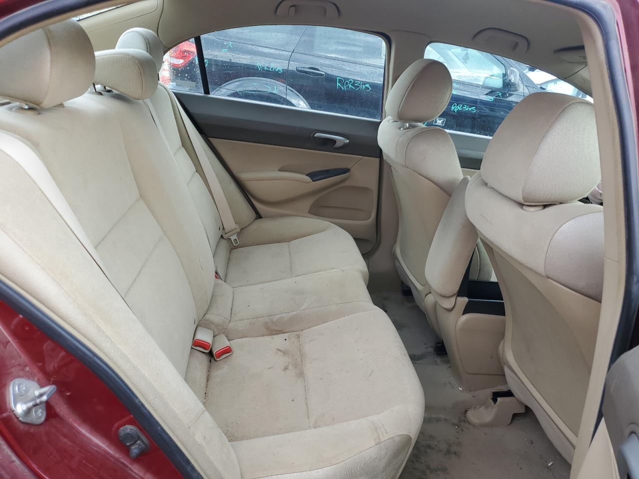 2008 Honda Civic VIN 1HGFA16558L092587 Copart auction photo, front end / minor dent/scratches damage thumbnail 11