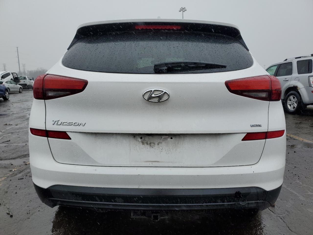 2020 Hyundai Tucson VIN KM8J3CA40LU186615 Copart auction photo, side damage thumbnail 6