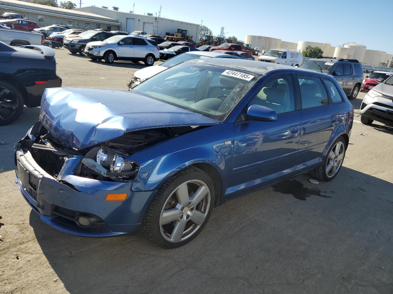 2008 Audi A3 VIN WAUKD78P08A094763