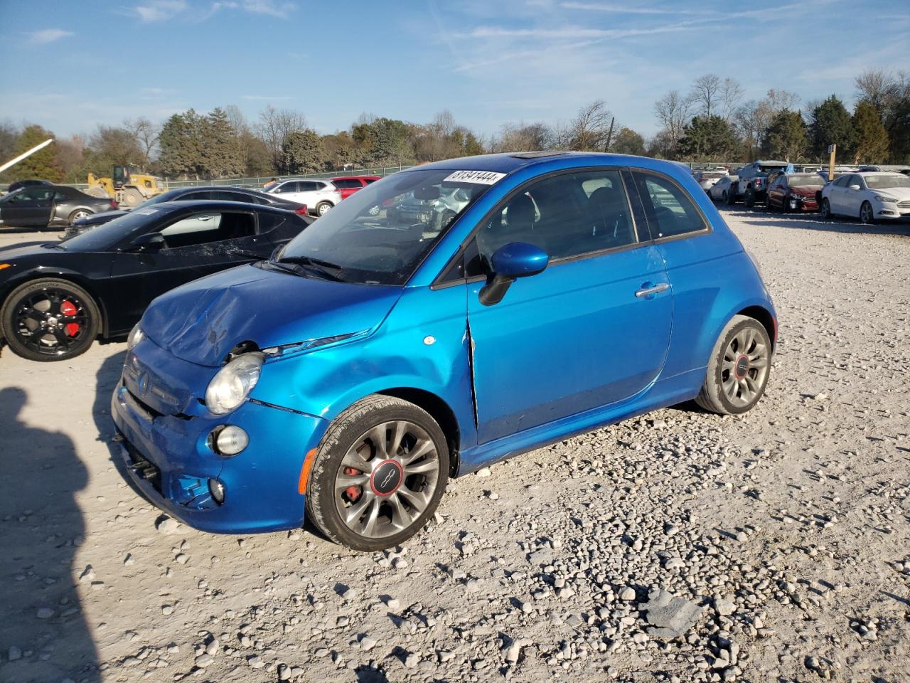 2015 Fiat 500 VIN 3C3CFFBR0FT615822