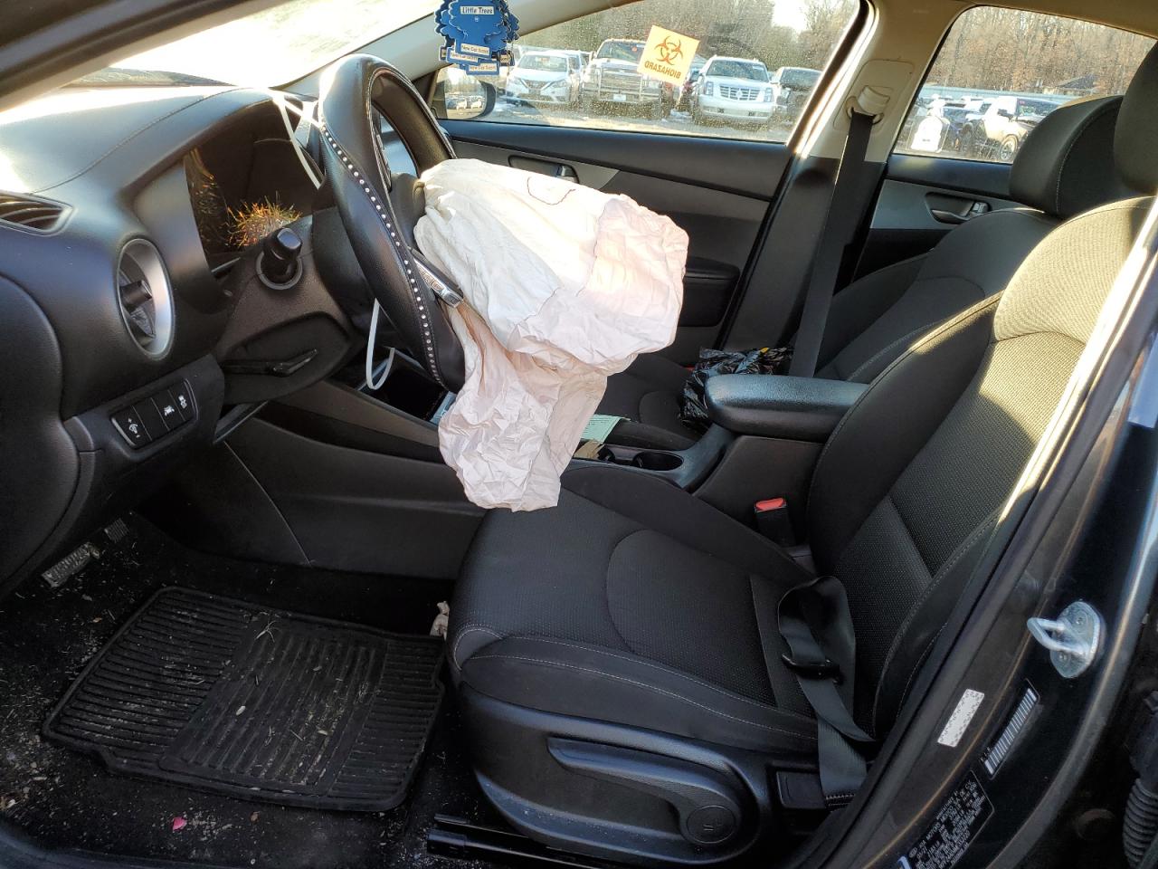2021 KIA Forte VIN 3KPF24AD4ME352220 Copart auction photo, front end / minor dent/scratches damage thumbnail 7