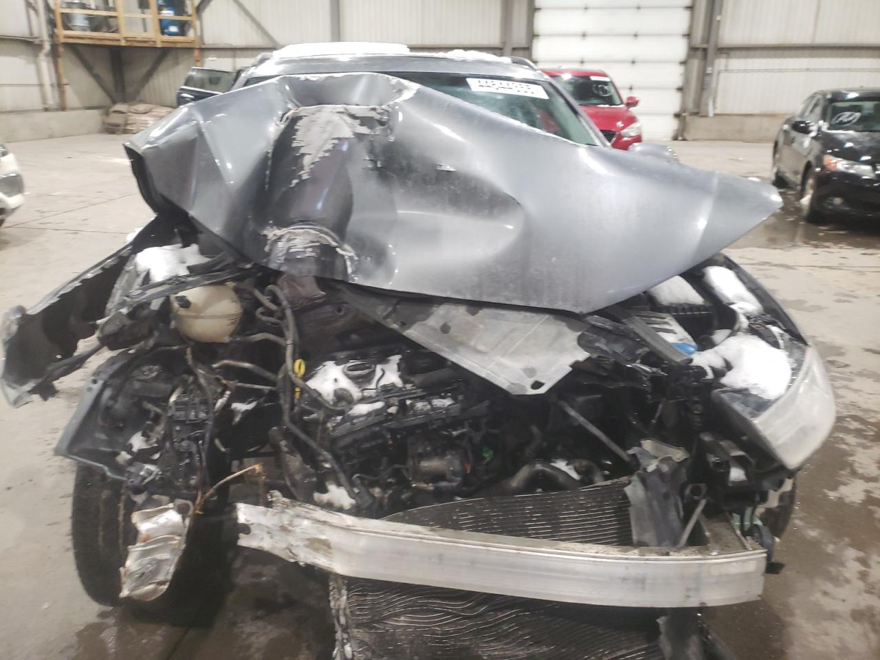 2016 Audi Q3 VIN WA1EFCFS6GR011986 Copart auction photo, front end damage thumbnail 5