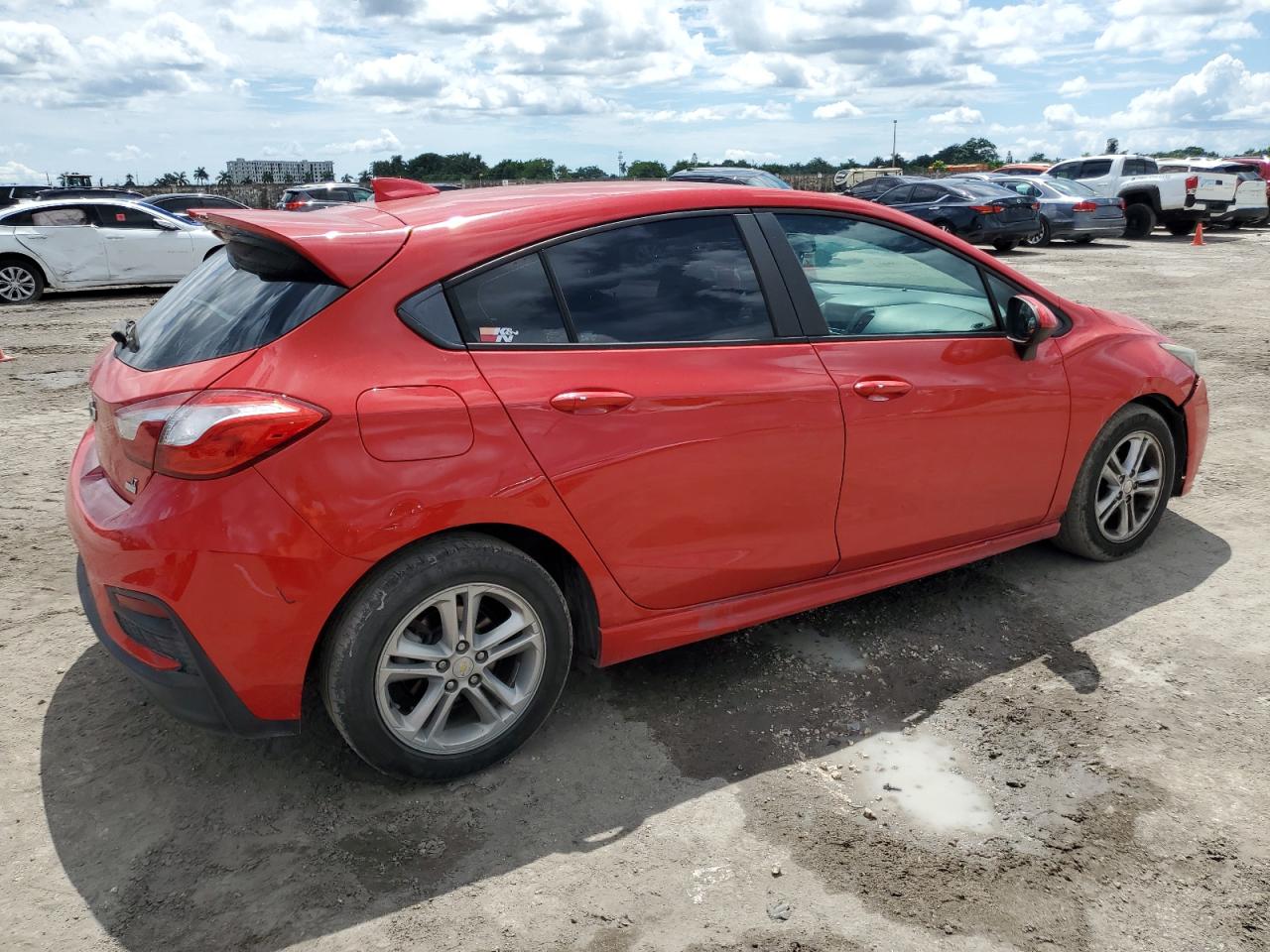 2017 Chevrolet Cruze VIN 3G1BE6SM2HS553453 Copart auction photo, front end damage thumbnail 3
