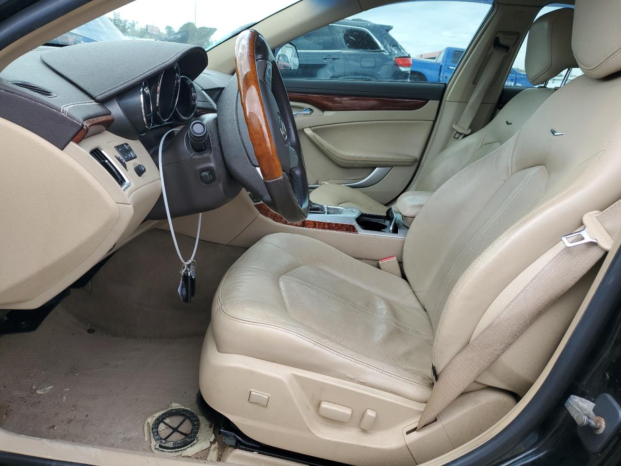 2009 Cadillac CTS VIN 1G6DT57V890173871 Copart auction photo, front end damage thumbnail 7