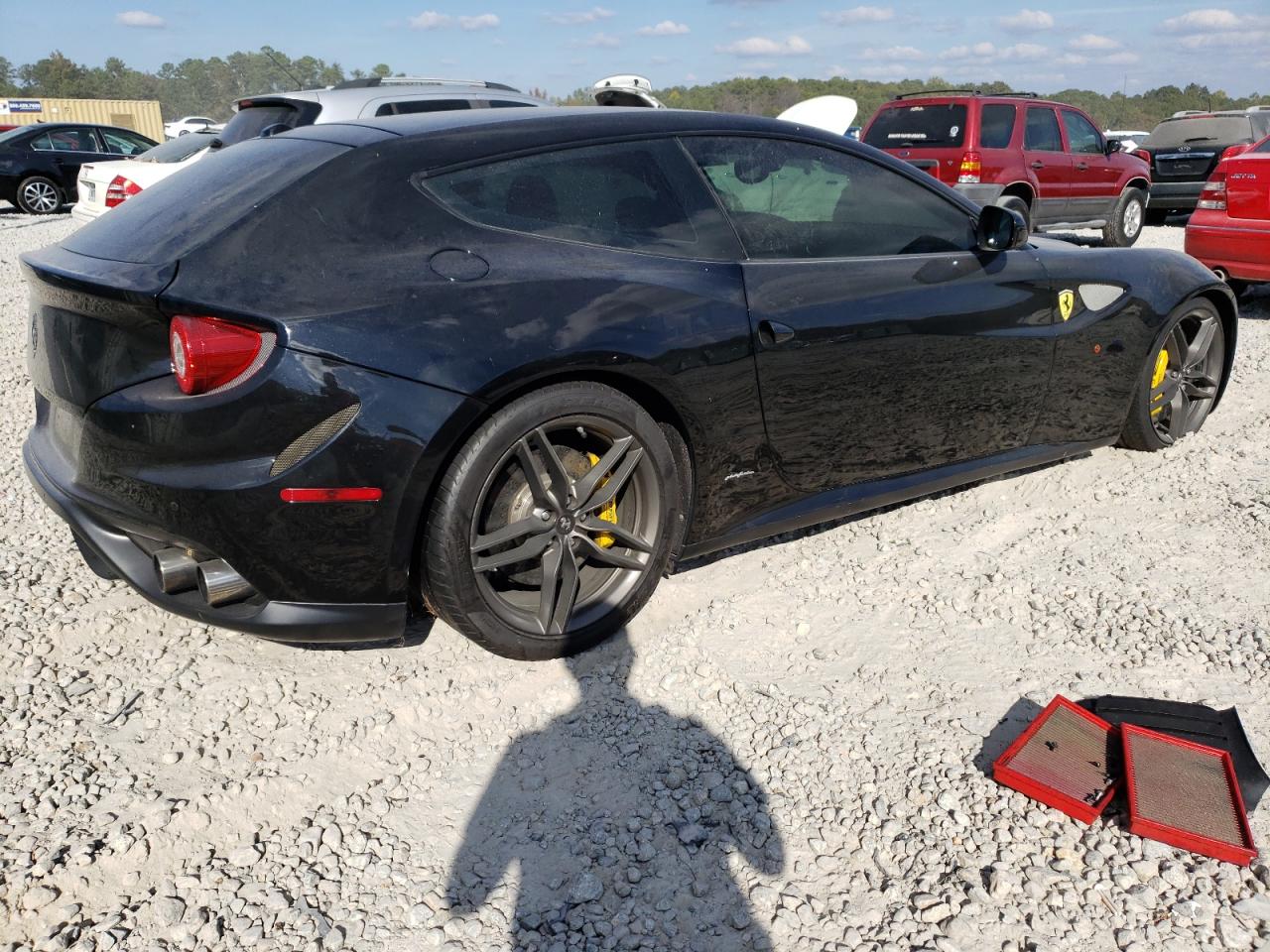 2012 Ferrari FF VIN ZFF73SKA2C0188369 Copart auction photo, water/flood damage thumbnail 3