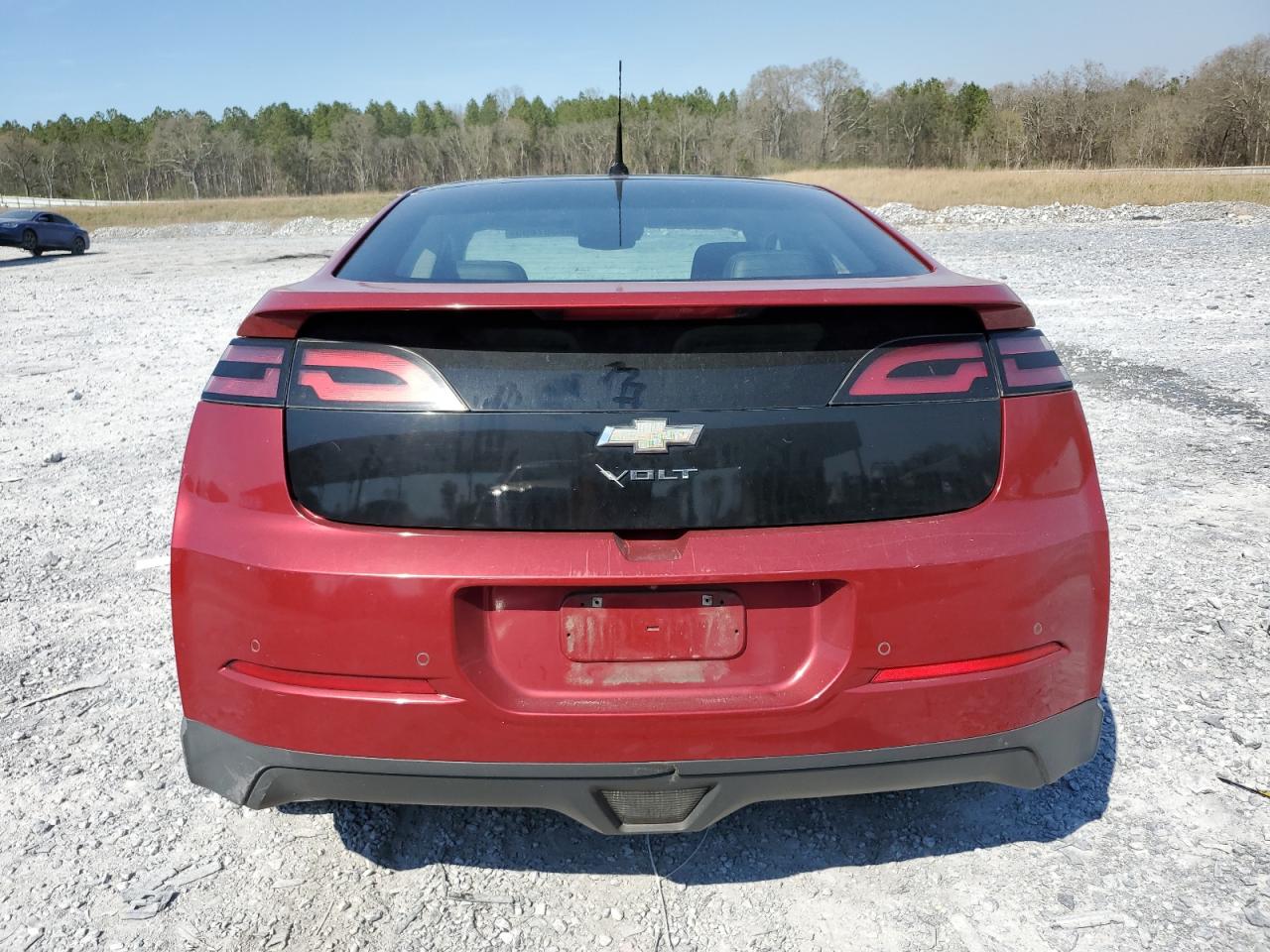 2011 Chevrolet Volt VIN 1G1RD6E45BU102442 Copart auction photo, side damage thumbnail 6