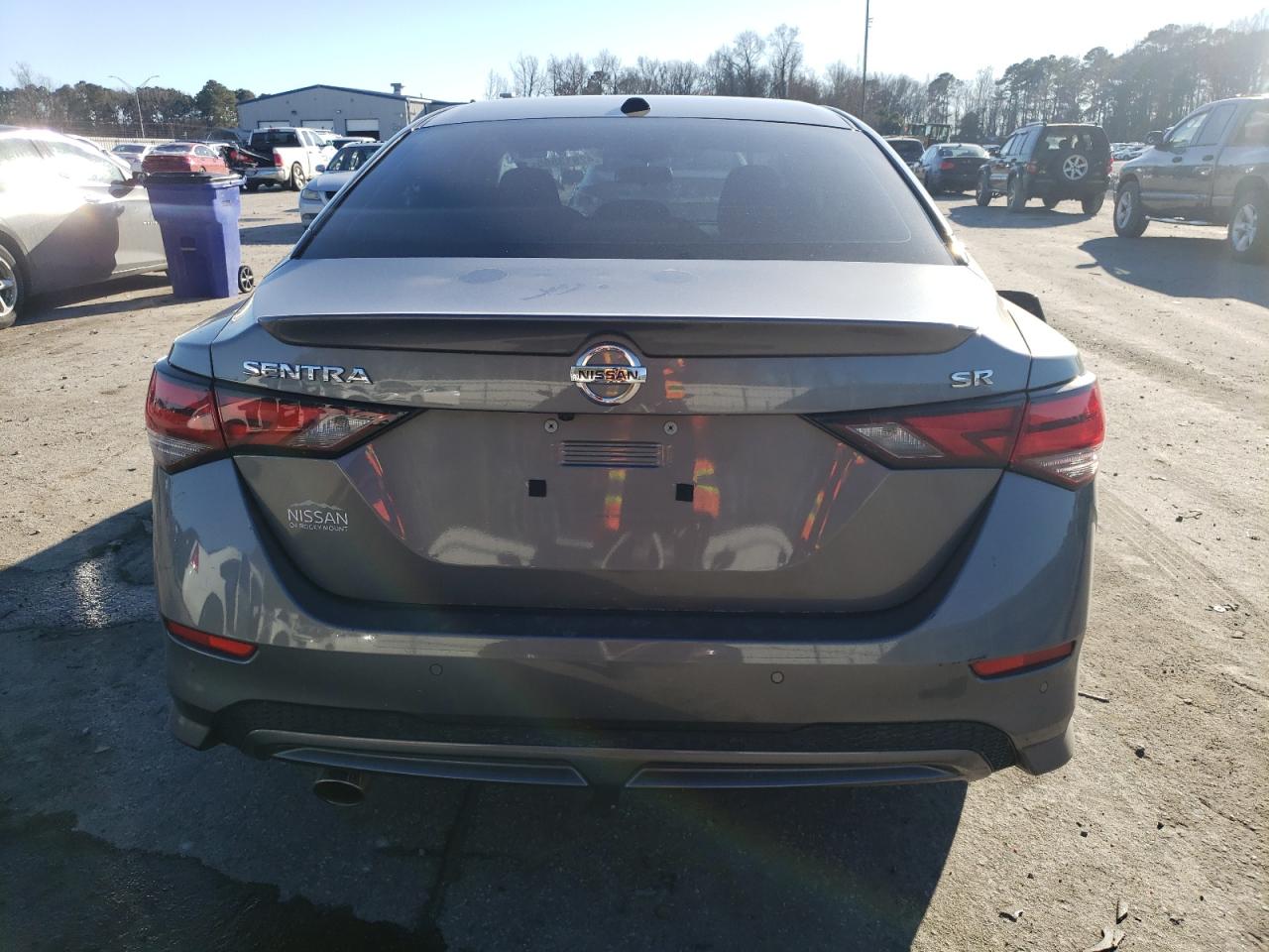 2022 Nissan Sentra VIN 3N1AB8DV7NY267249 Copart auction photo, side damage thumbnail 6