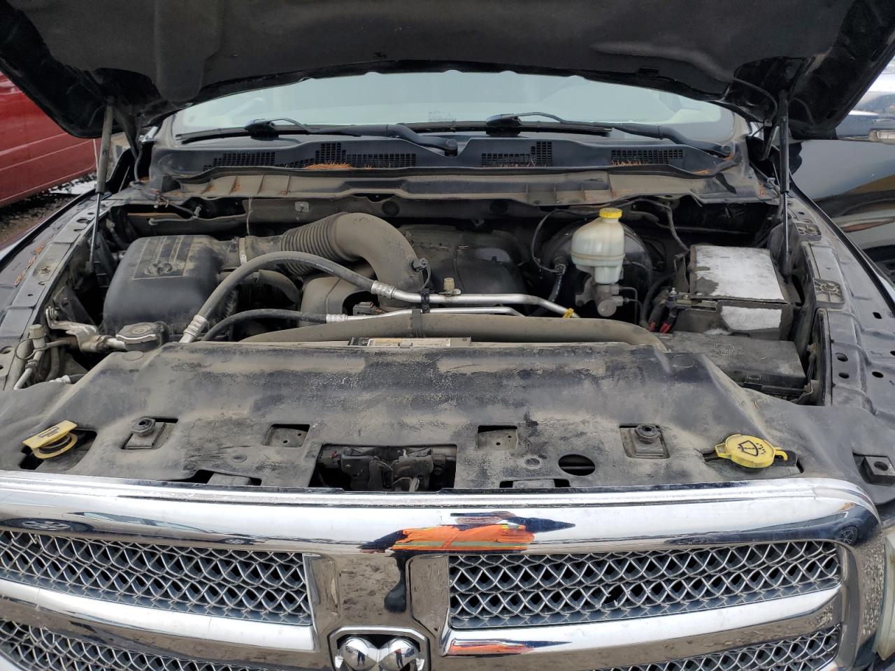 2014 RAM 1500 VIN 1C6RR7PT0ES307810 Copart auction photo, front end damage thumbnail 11