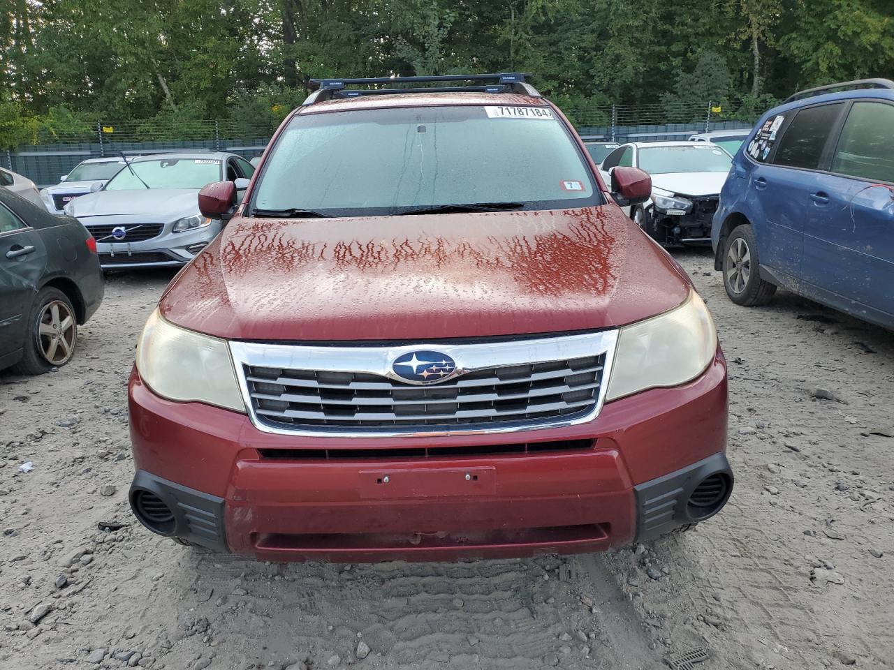 2010 Subaru Forester VIN JF2SH6CC3AG756605 Copart auction photo, rear end / minor dent/scratches damage thumbnail 5