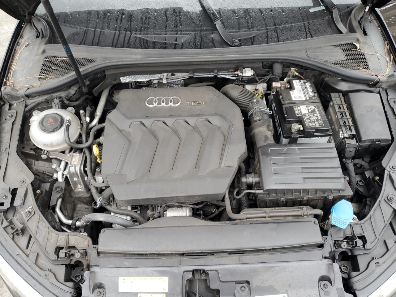 2018 Audi A3 VIN WAUAUGFF0J1069972 Copart auction photo, all over damage thumbnail 12