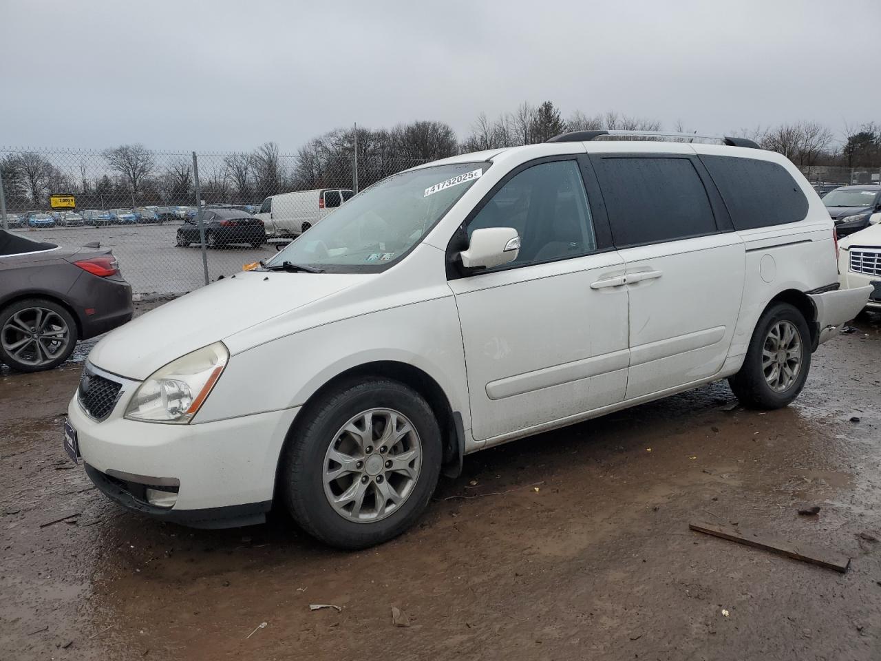 2014 KIA Sedona VIN KNDMG4C79E6547270