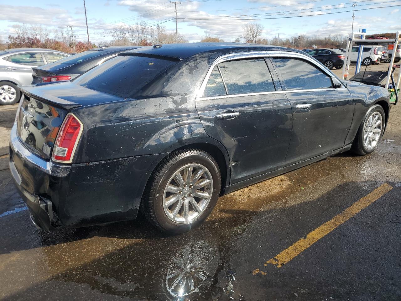 2012 Chrysler 300 VIN 2C3CCACG0CH278047 Copart auction photo, side damage thumbnail 3