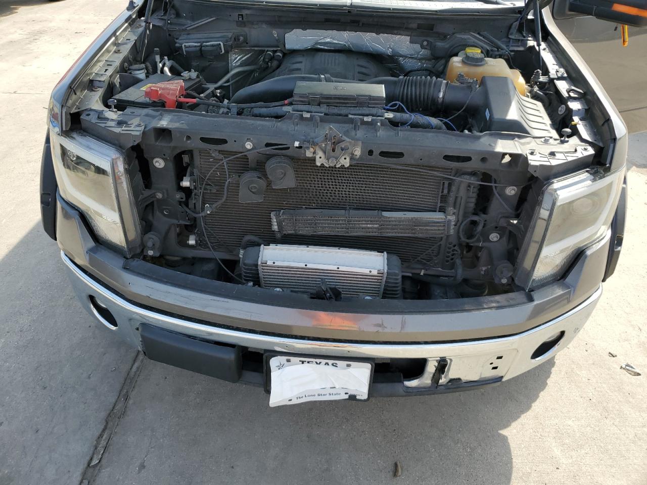 2014 Ford F-150 VIN 1FTFW1ET4EKE50912 Copart auction photo, rear end / front end damage thumbnail 11
