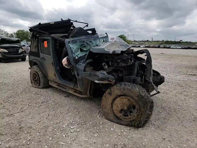 2014 Jeep Wrangler VIN 1C4BJWDG7EL134686 Copart auction photo, rollover damage thumbnail 12