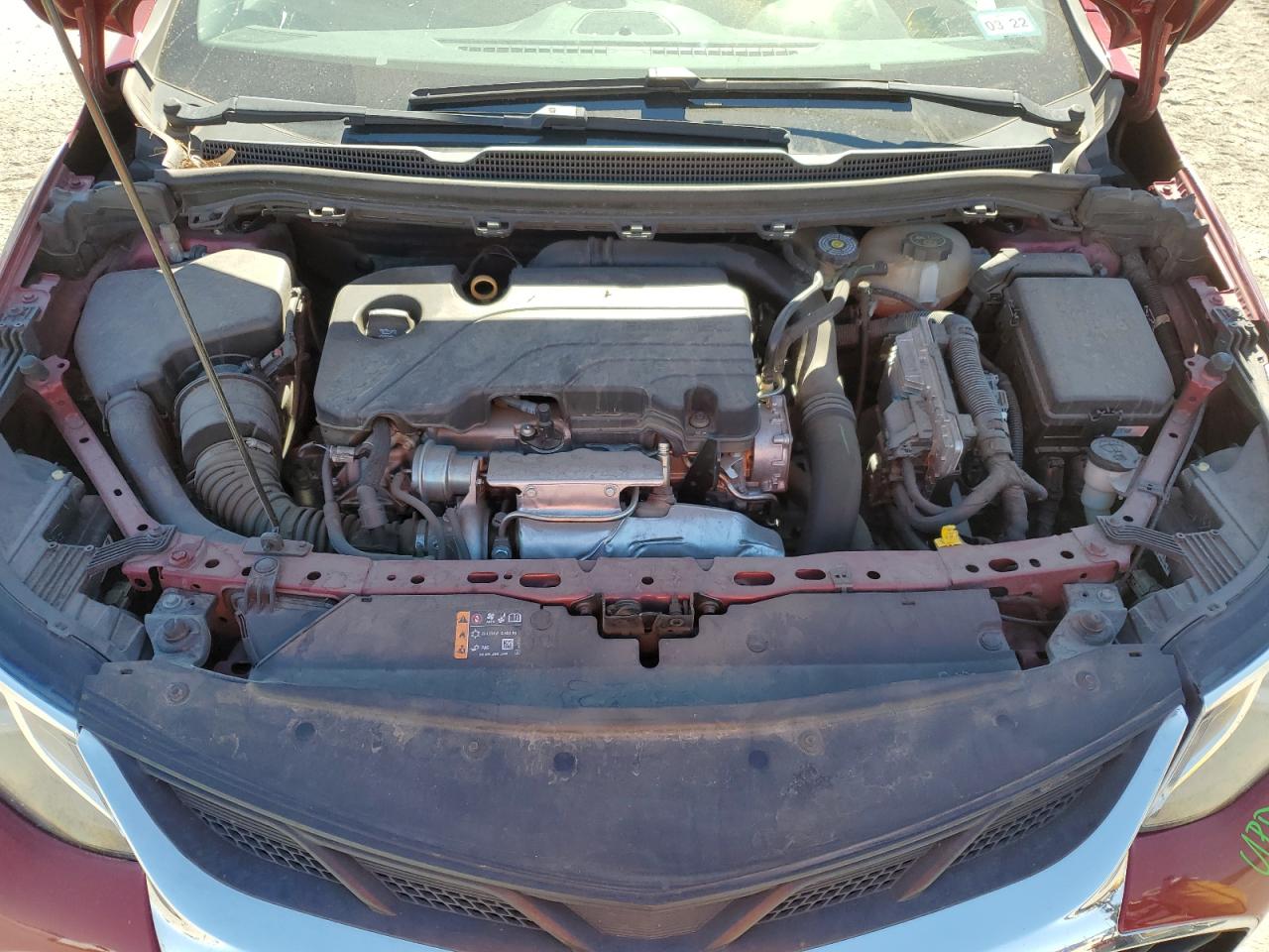 2019 Chevrolet Cruze VIN 1G1BE5SM2K7125382 Copart auction photo, rear end damage thumbnail 11