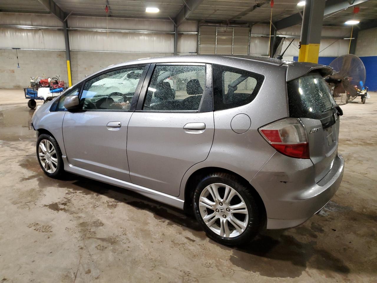 2010 Honda Fit VIN JHMGE8H49AS022461 Copart auction photo, front end / side damage thumbnail 2