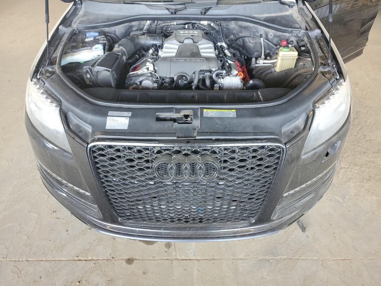 2013 Audi Q7 VIN WA1LGAFE4DD003686 Copart auction photo, side / minor dent/scratches damage thumbnail 12