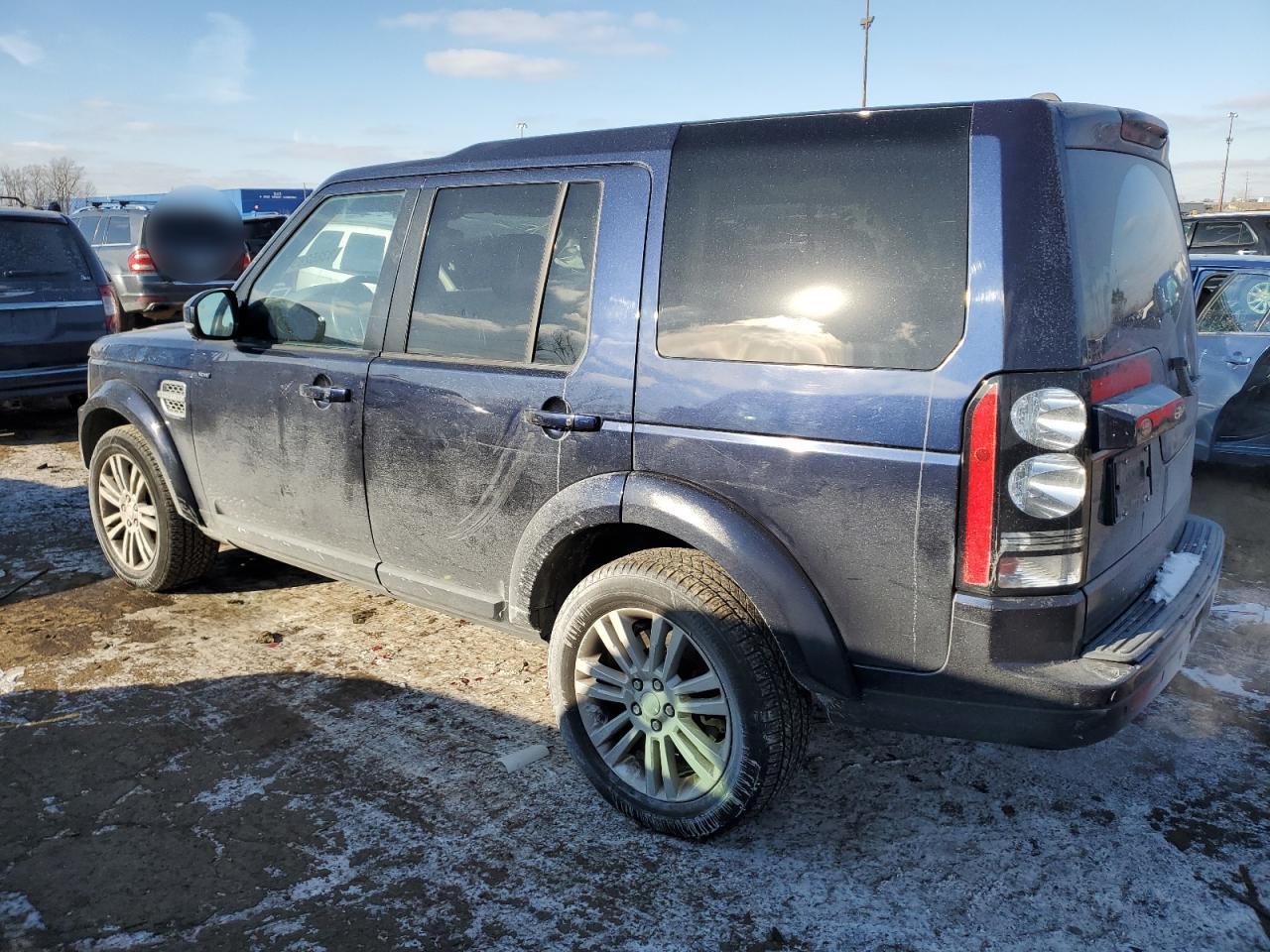 2014 Land Rover LR4 VIN SALAK2V68EA692283 Copart auction photo, front end / rear end damage thumbnail 2