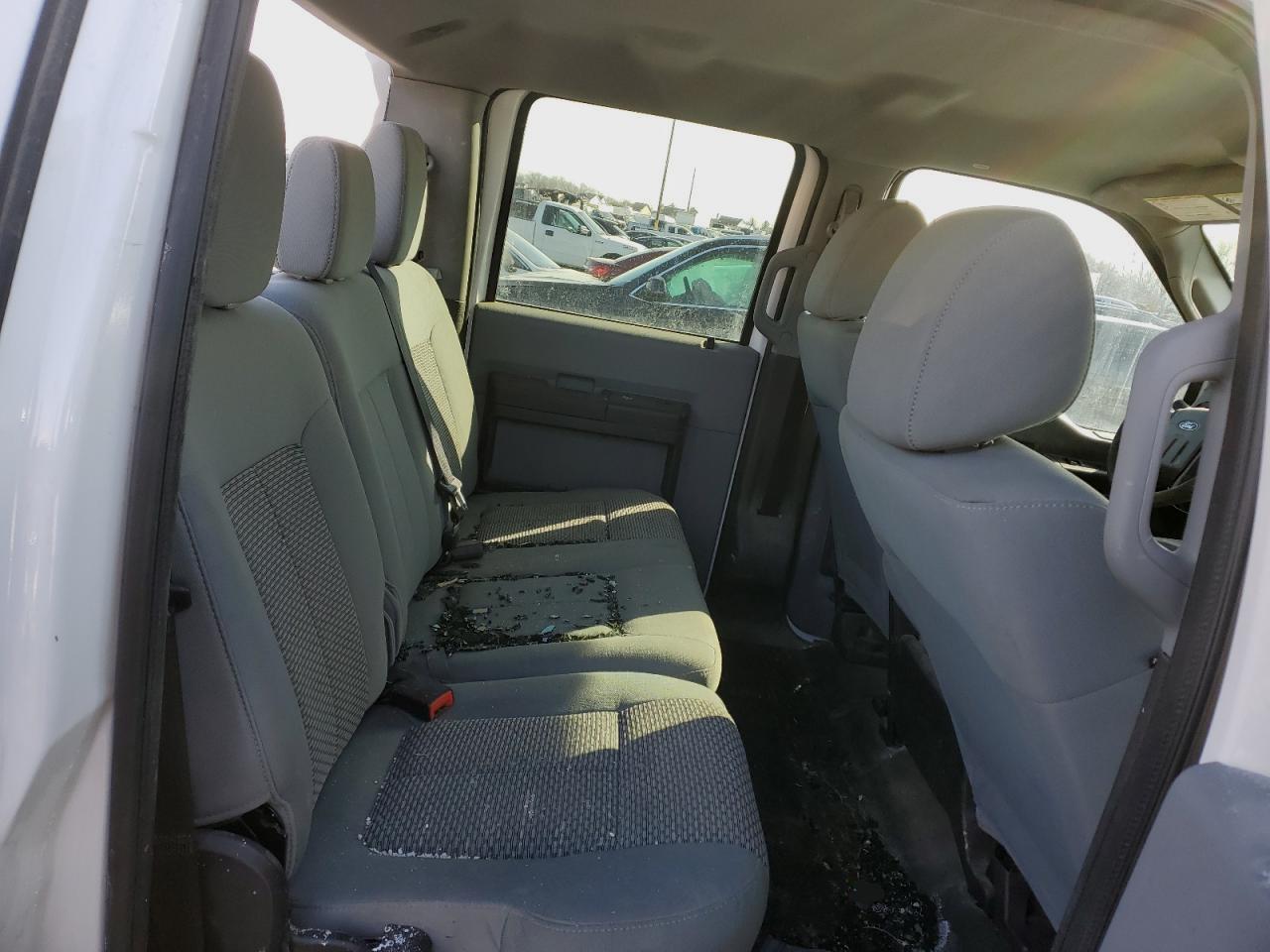 2013 Ford F350 VIN 1FT8W3D68DEB22860 Copart auction photo, rear end damage thumbnail 10