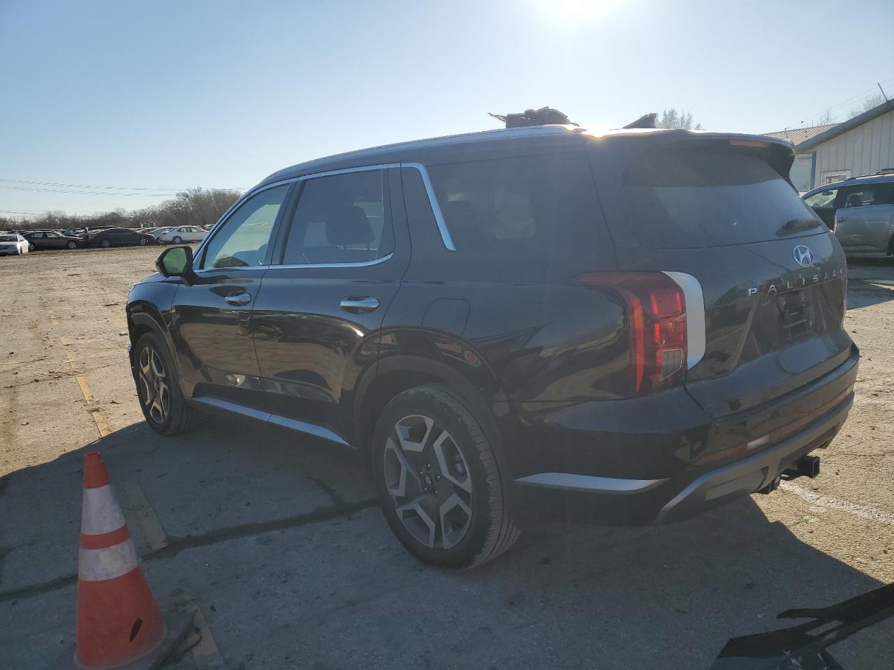 2025 Hyundai Palisade VIN KM8R4DGE0SU818646 Copart auction photo, front end damage thumbnail 2