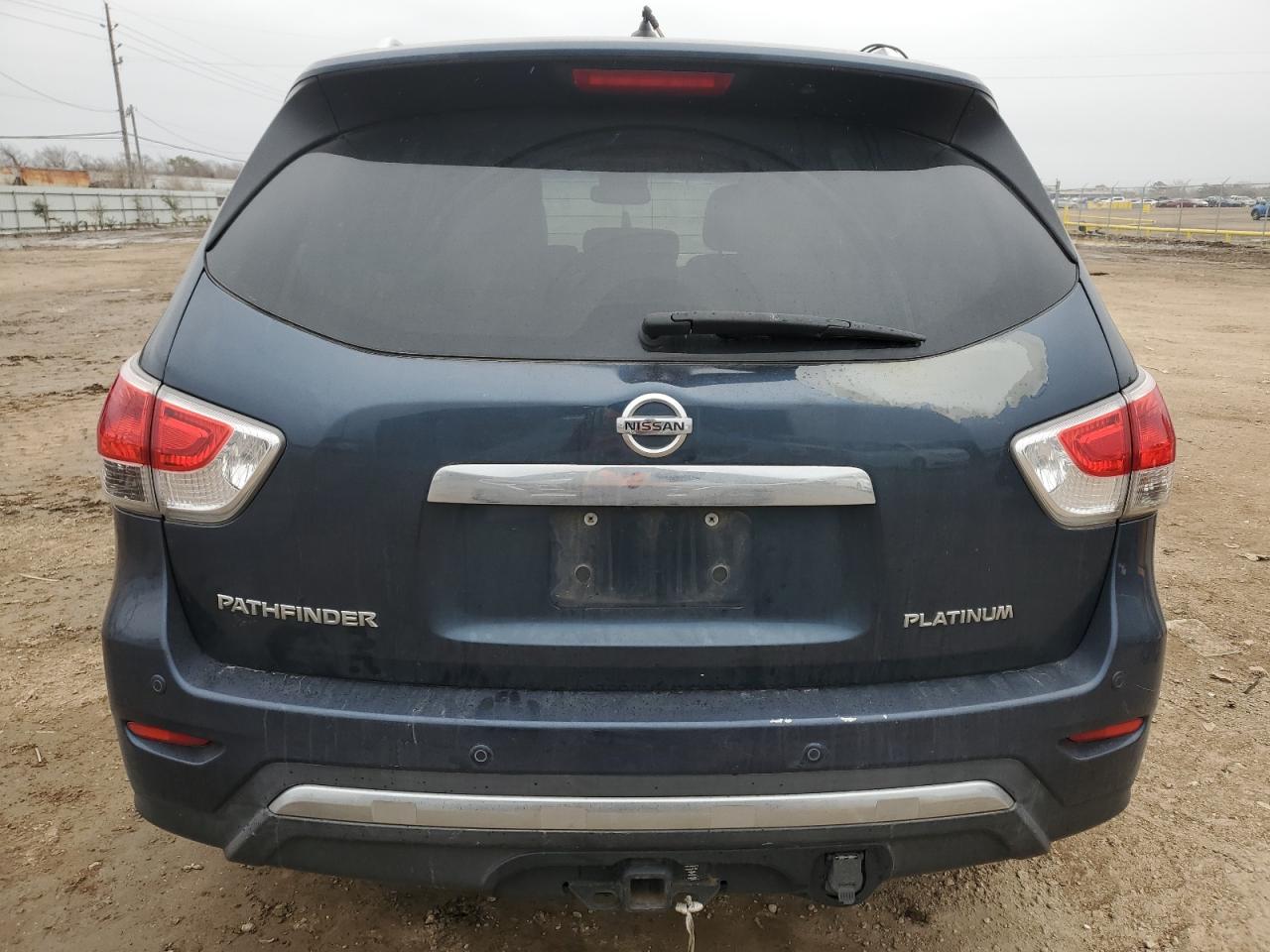 2013 Nissan Pathfinder VIN 5N1AR2MNXDC614193 Copart auction photo, front end / minor dent/scratches damage thumbnail 6