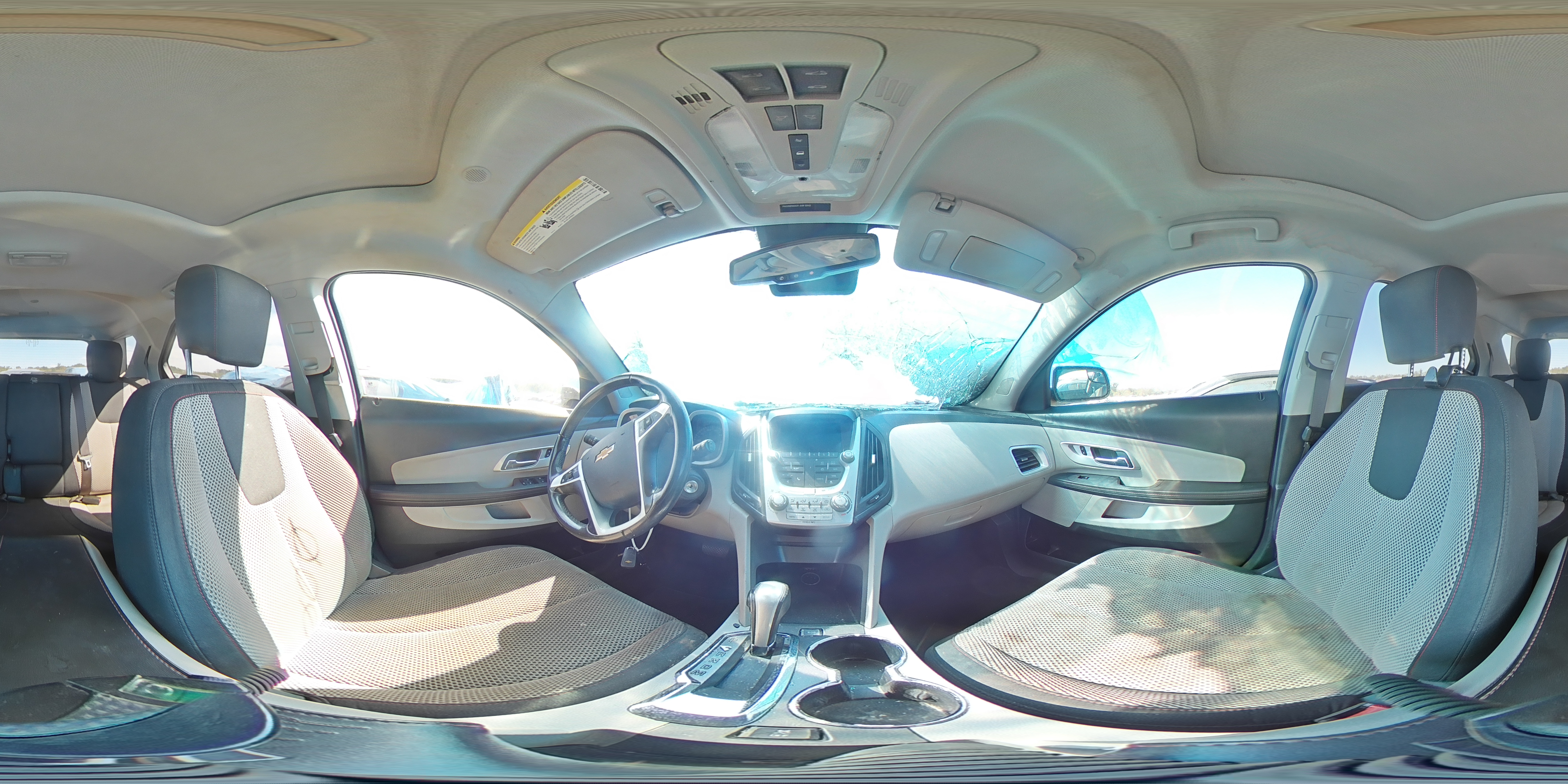 2012 Chevrolet Equinox VIN 2GNALDEK0C1177354 Copart auction photo, burn damage thumbnail 14