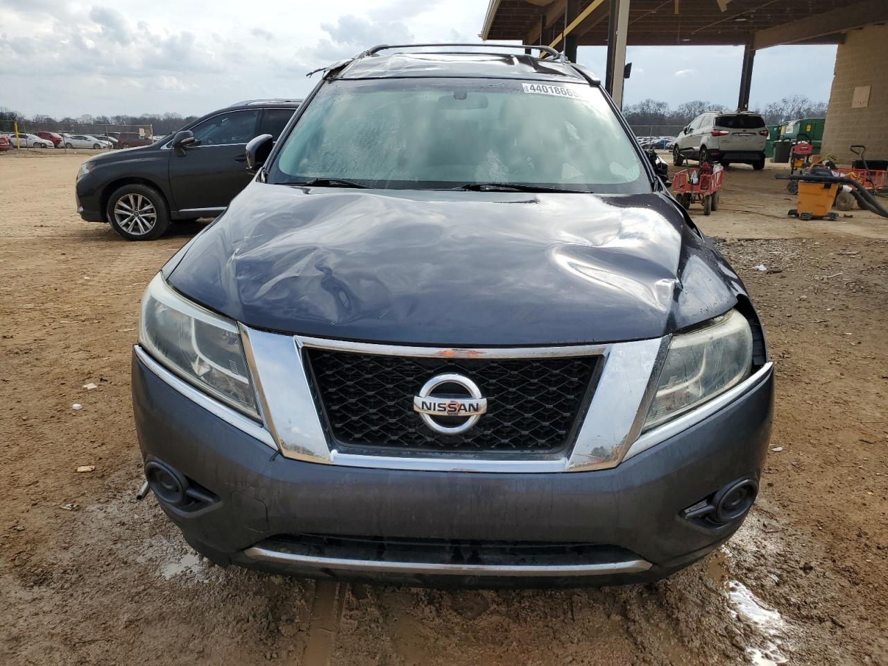 2013 Nissan Pathfinder VIN 5N1AR2MN2DC652016 Copart auction photo, rollover damage thumbnail 5