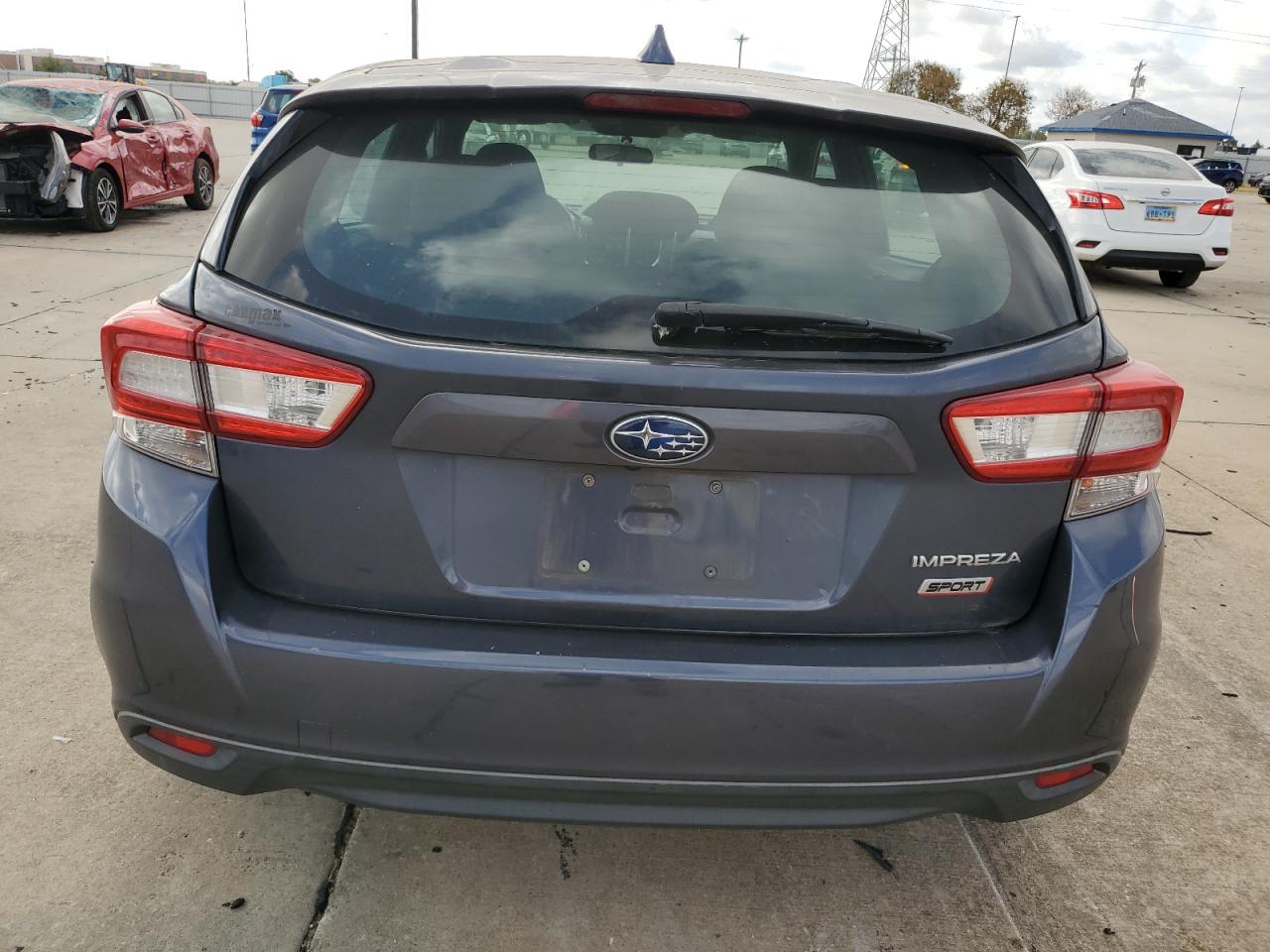 2017 Subaru Impreza VIN 4S3GTAL65H1715096 Copart auction photo, front end / minor dent/scratches damage thumbnail 6