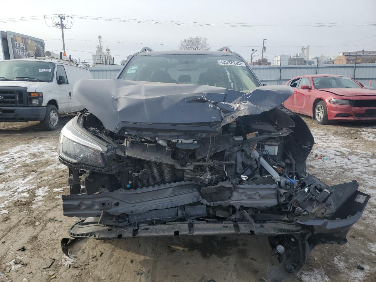 2021 Subaru Forester VIN JF2SKARC3MH468870 Copart auction photo, front end damage thumbnail 5