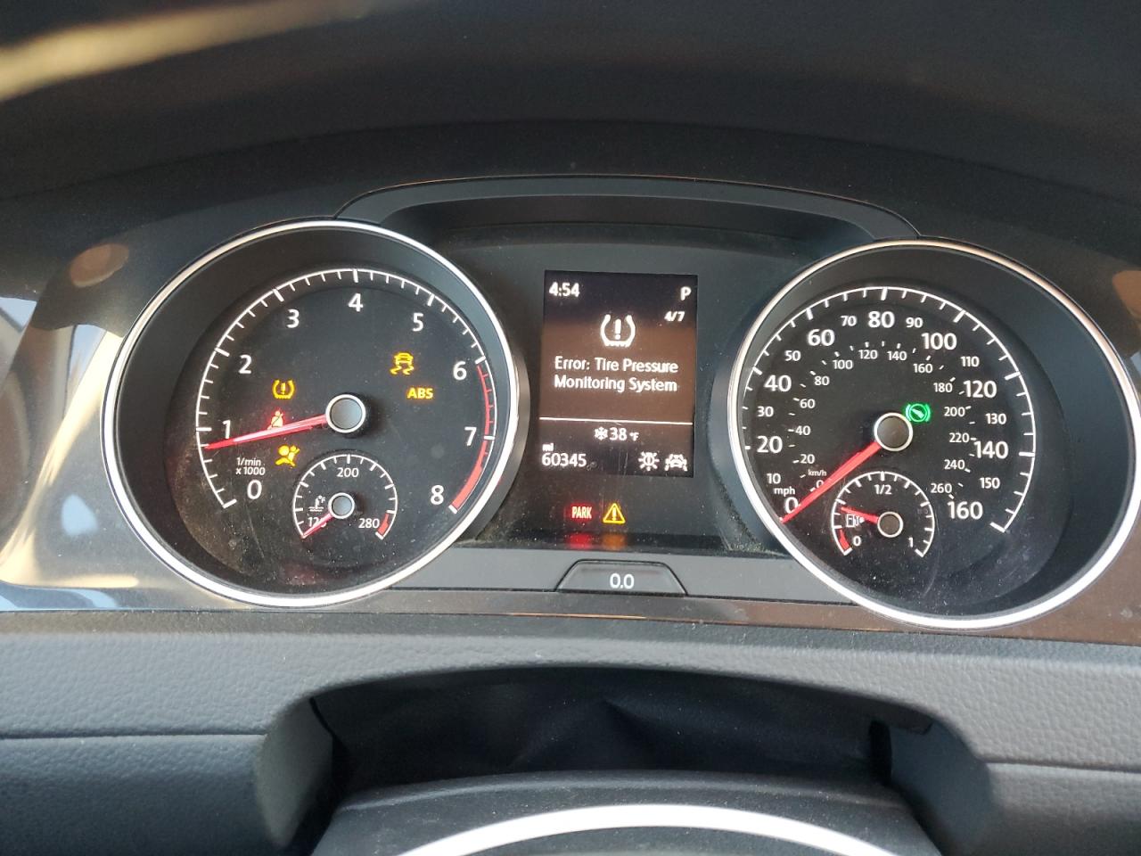 2019 Volkswagen Golf VIN 3VWH17AUXKM523002 Copart auction photo, rear end / front end damage thumbnail 9