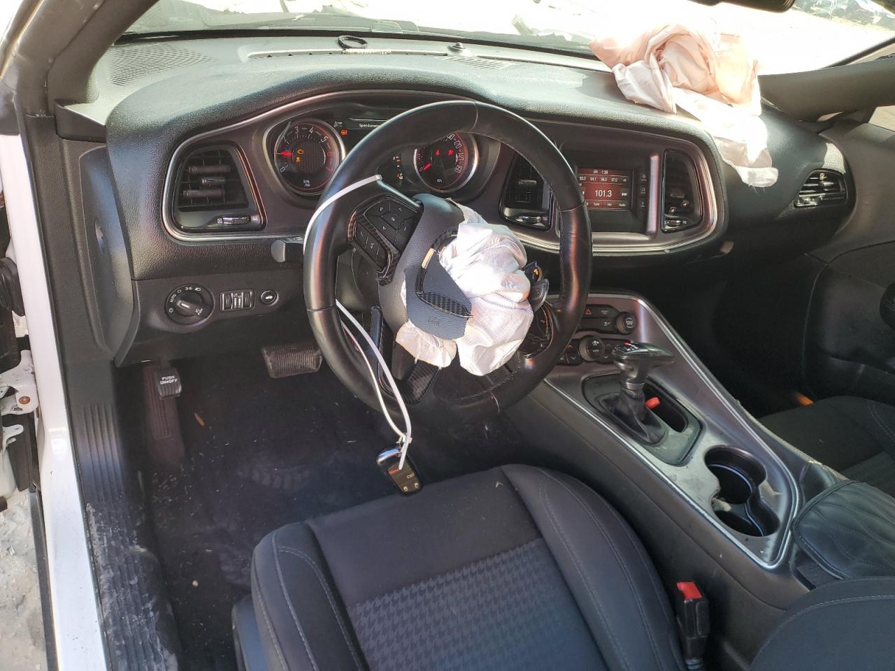 2017 Dodge Challenger VIN 2C3CDZBT3HH619460 Copart auction photo, front end / all over damage thumbnail 8
