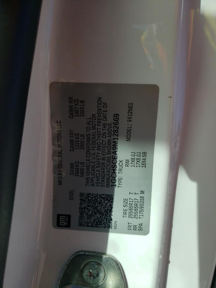 2021 Chevrolet Colorado VIN 1GCHSCEA9M1282669 Copart auction photo, front end damage thumbnail 15