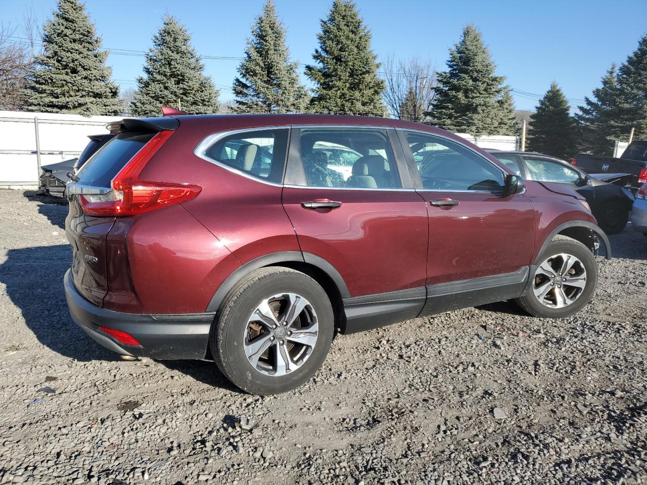 2018 Honda CR-V VIN 2HKRW6H33JH204710 Copart auction photo, front end damage thumbnail 3