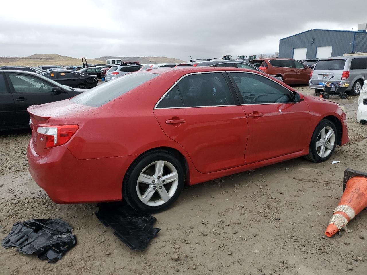 2013 Toyota Camry VIN 4T1BF1FK6DU659118 Copart auction photo, all over damage thumbnail 3