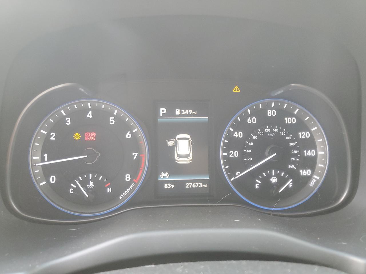2020 Hyundai Kona VIN KM8K6CAA4LU590762 Copart auction photo, rear end damage thumbnail 9