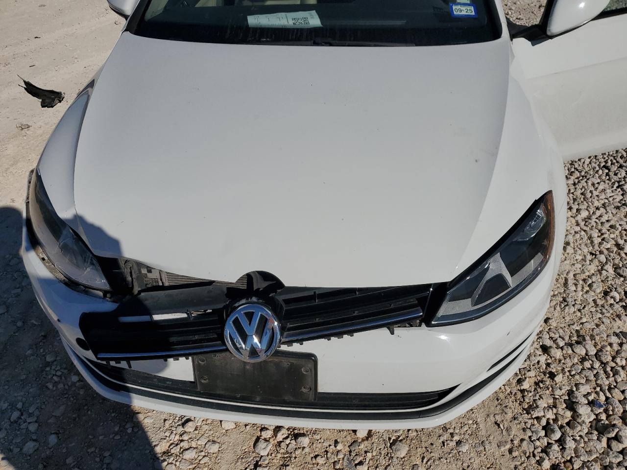 2017 Volkswagen Golf VIN 3VW217AU9HM024254 Copart auction photo, rear end damage thumbnail 11