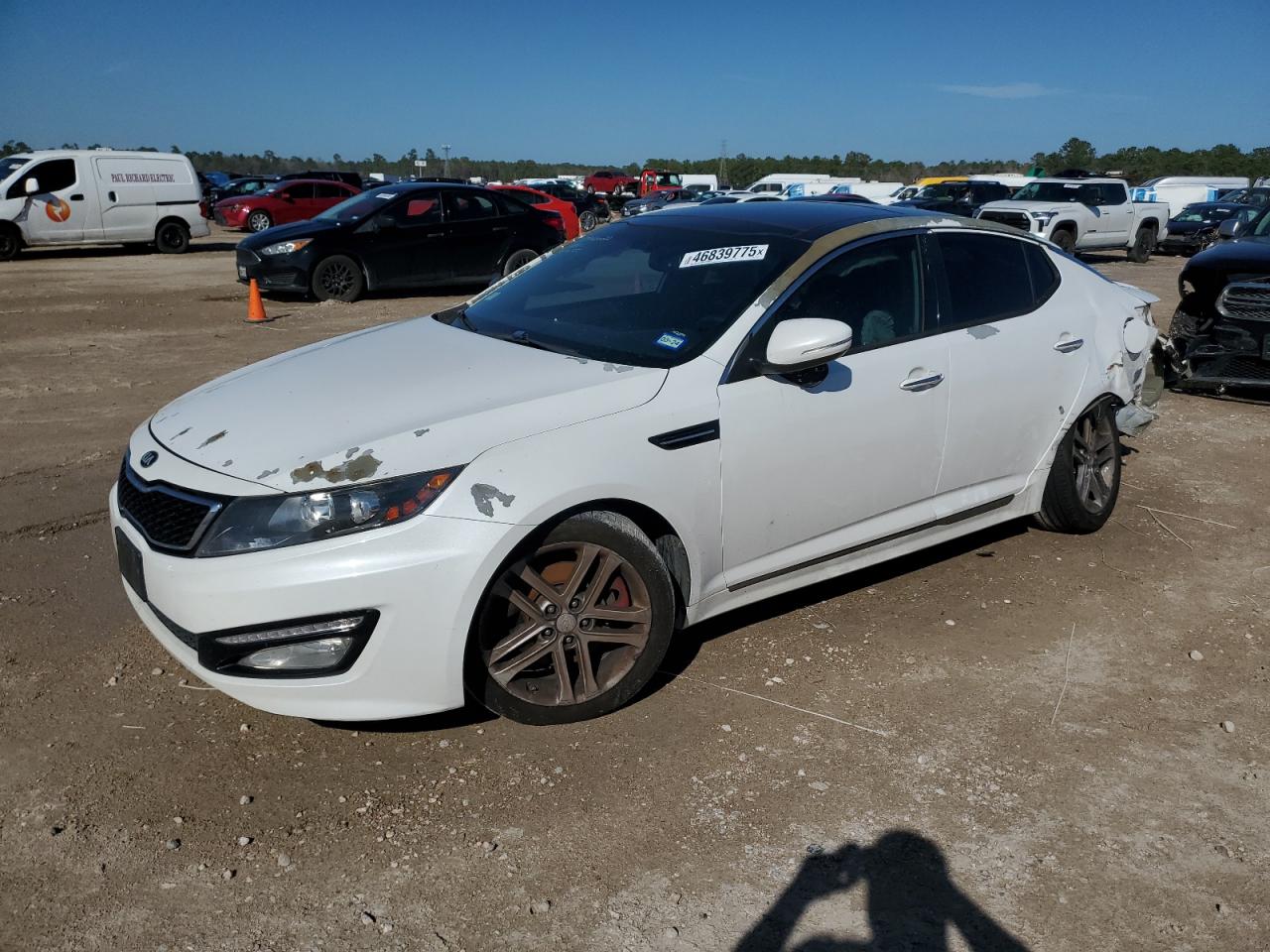 2013 KIA Optima VIN 5XXGR4A63DG159176