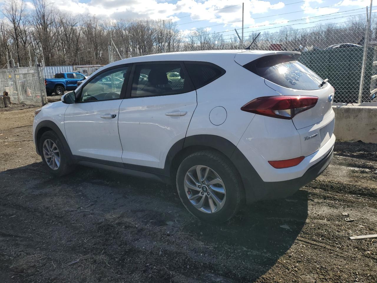 2018 Hyundai Tucson VIN KM8J2CA45JU791097 Copart auction photo, vandalism damage thumbnail 2