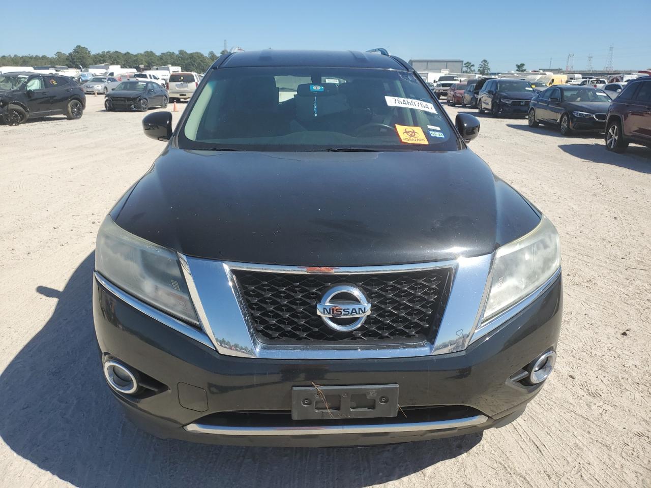 2016 Nissan Pathfinder VIN 5N1AR2MN0GC624638 Copart auction photo, rear end damage thumbnail 5